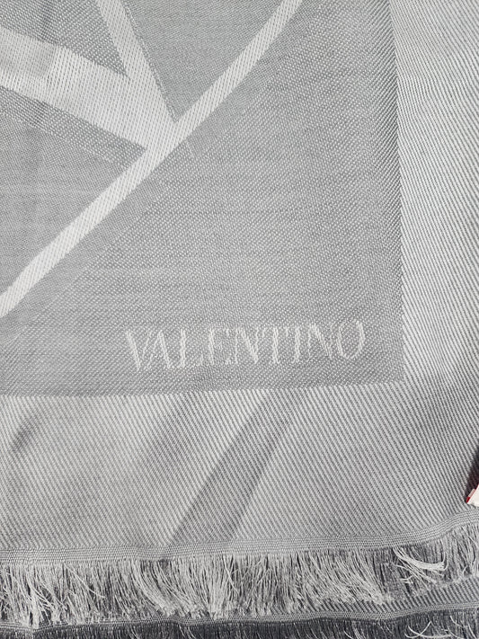 Valentino Garavani Metallic Colour Scarf - 140 X 140 cm