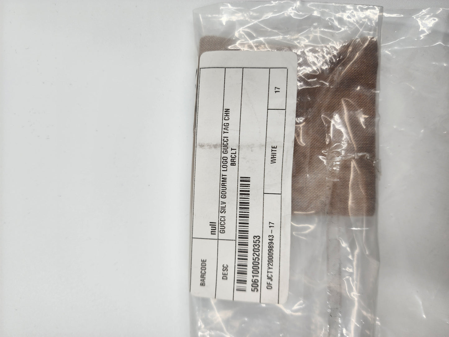 GUCCI Ghost Silver Bracelet - One Size