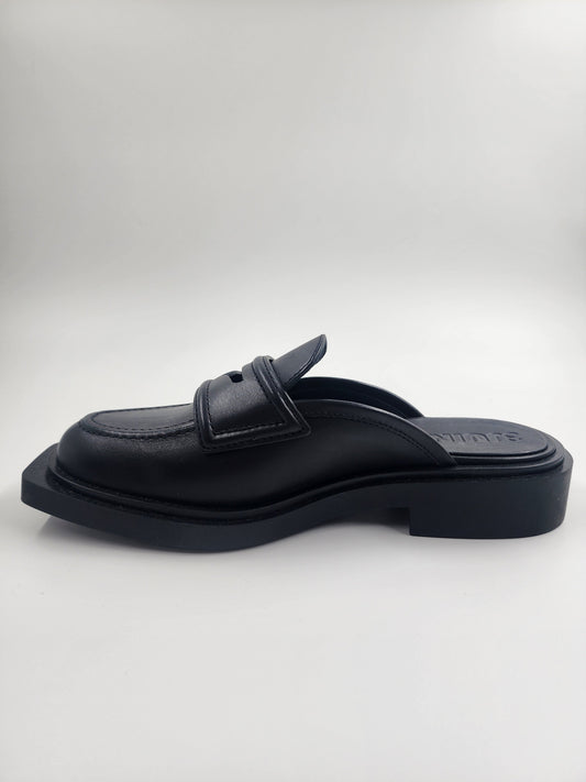 3Juin Women's Black Slip-On Loafer Flats - EU 36.5