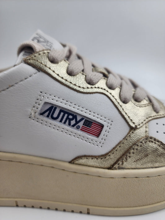 Autry Sneakers MEDALIST Metallic Trainers - EU 38