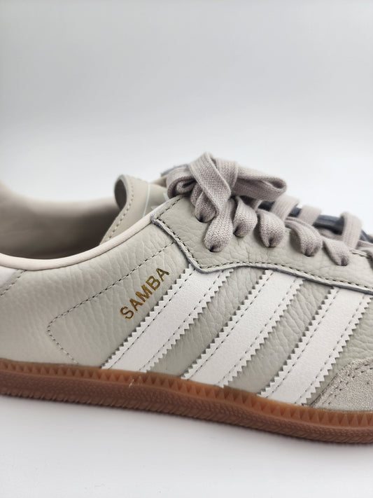 Adidas Originals Samba OG trainers in beige suede - UK 8
