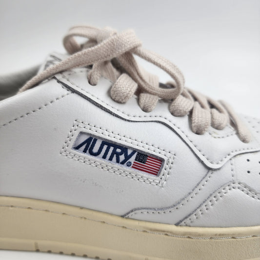 Autry Medalist White Leather Trainers - EU 39