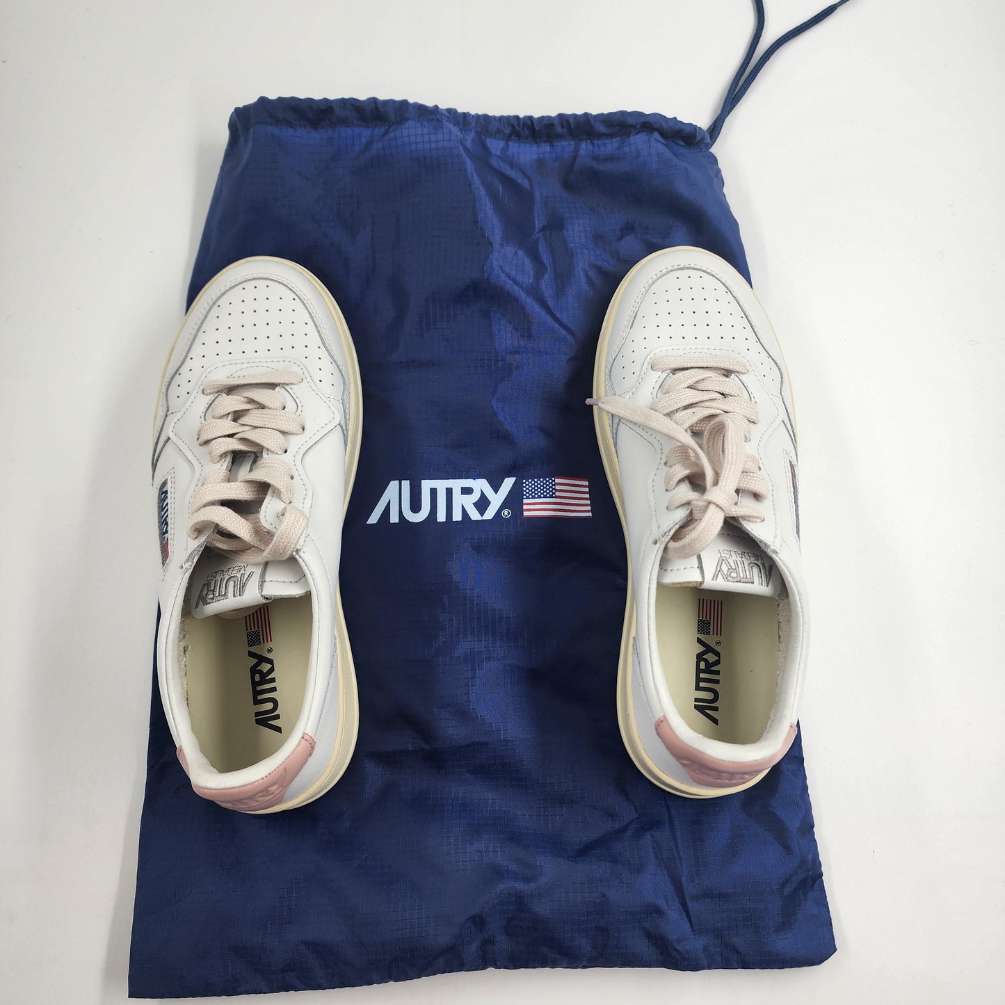 Autry Medalist White Leather Trainers - EU 39