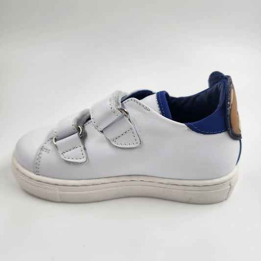 Moschino Kids White Sneakers - IT 23