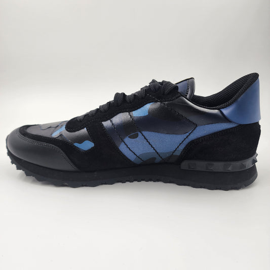 Valentino Garavani | WY2S0723 TCC Camouflage Noir Rockrunner Trainer - EU 42