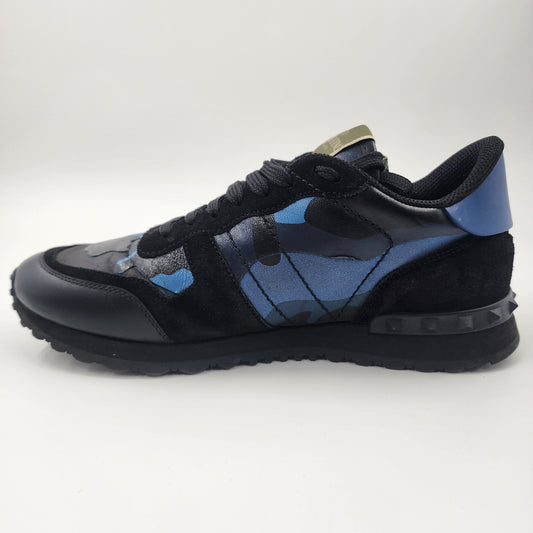 Valentino Garavani | WY2S0723 TCC Camouflage Noir Rockrunner Trainer - EU 41