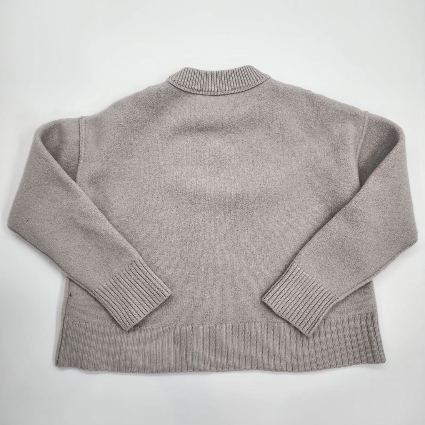 AMI Paris Ash Grey Sweater - XS