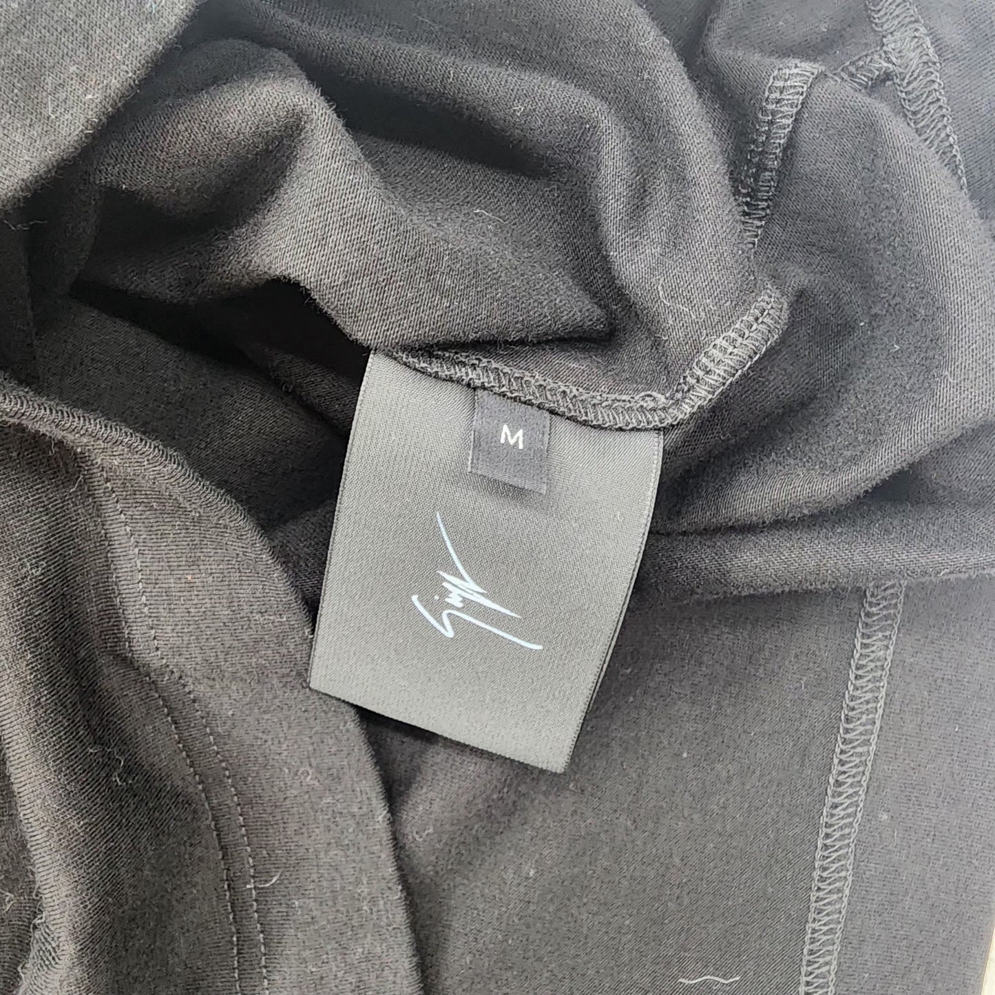 Giuseppe Zanotti Black Iconic Signature T-Shirt - M