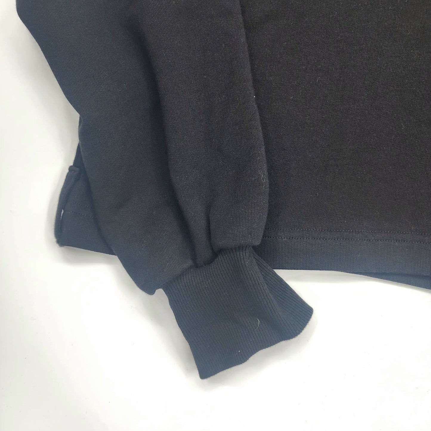 Versace Jeans Couture Black Cropped Women's Sweatshirt - L