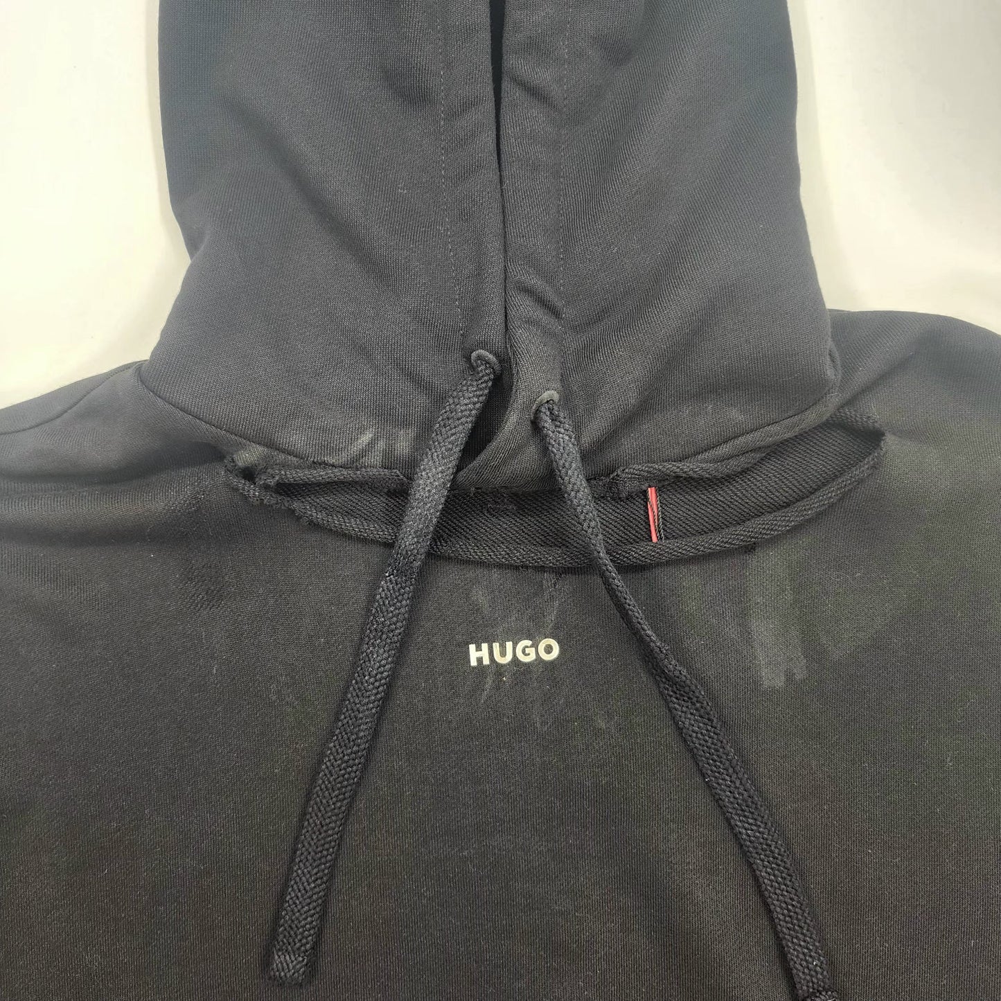 Hugo Boss Black Logo Print Unisex Hoodie - M