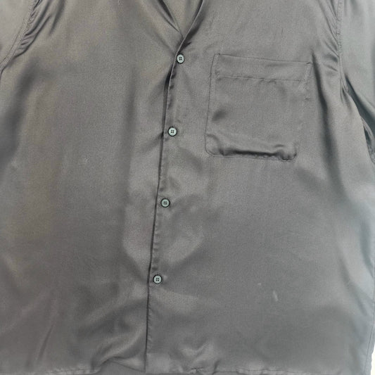 Zegna Short-Sleeve Silk Pajama Shirt - L