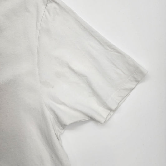 C.P Company Hand Blurry Logo Printed Jersey T-Shirt White - Size XS