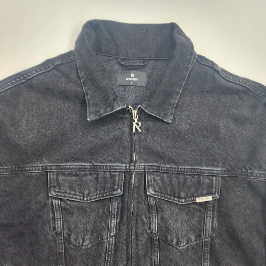 Represent R4 Denim Men's Jacket - Size L