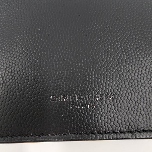 Saint Laurent Leather Wallet Card Holder