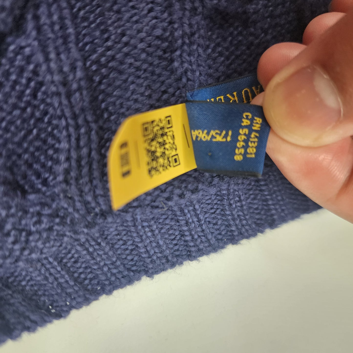 Polo Ralph Lauren Multicolor Striped Cable Knit Sweater - Size M