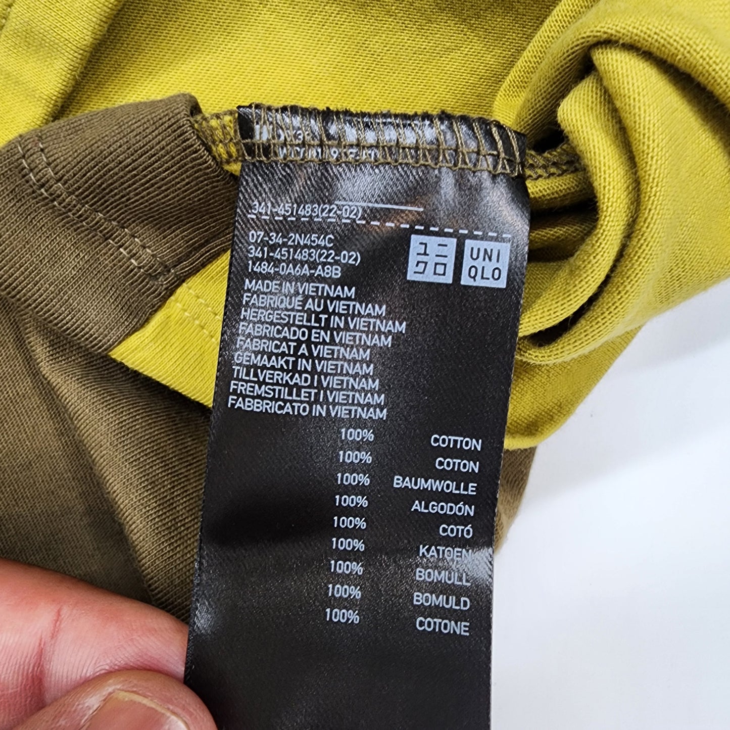 Marni x Uniqlo Olive Two Tone T-shirt - Size M