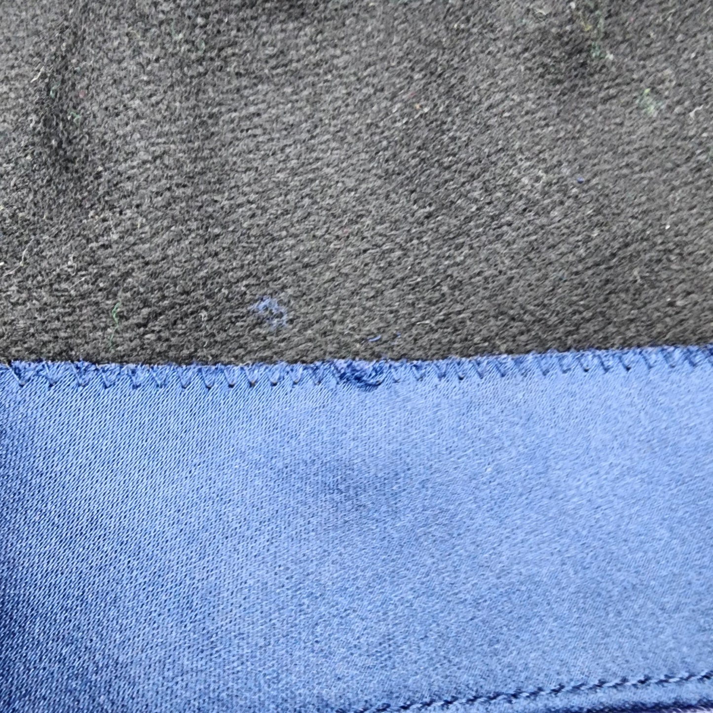 AMI Paris Satin Panelled Track Unisex Jacket - Size M