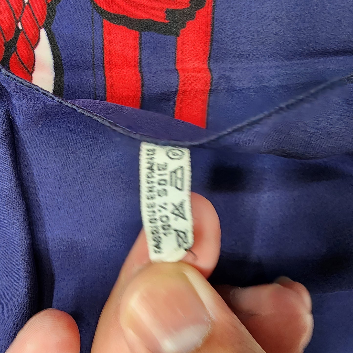 Hermes Silk Scarf Rope Pattern 30.5x30.5"