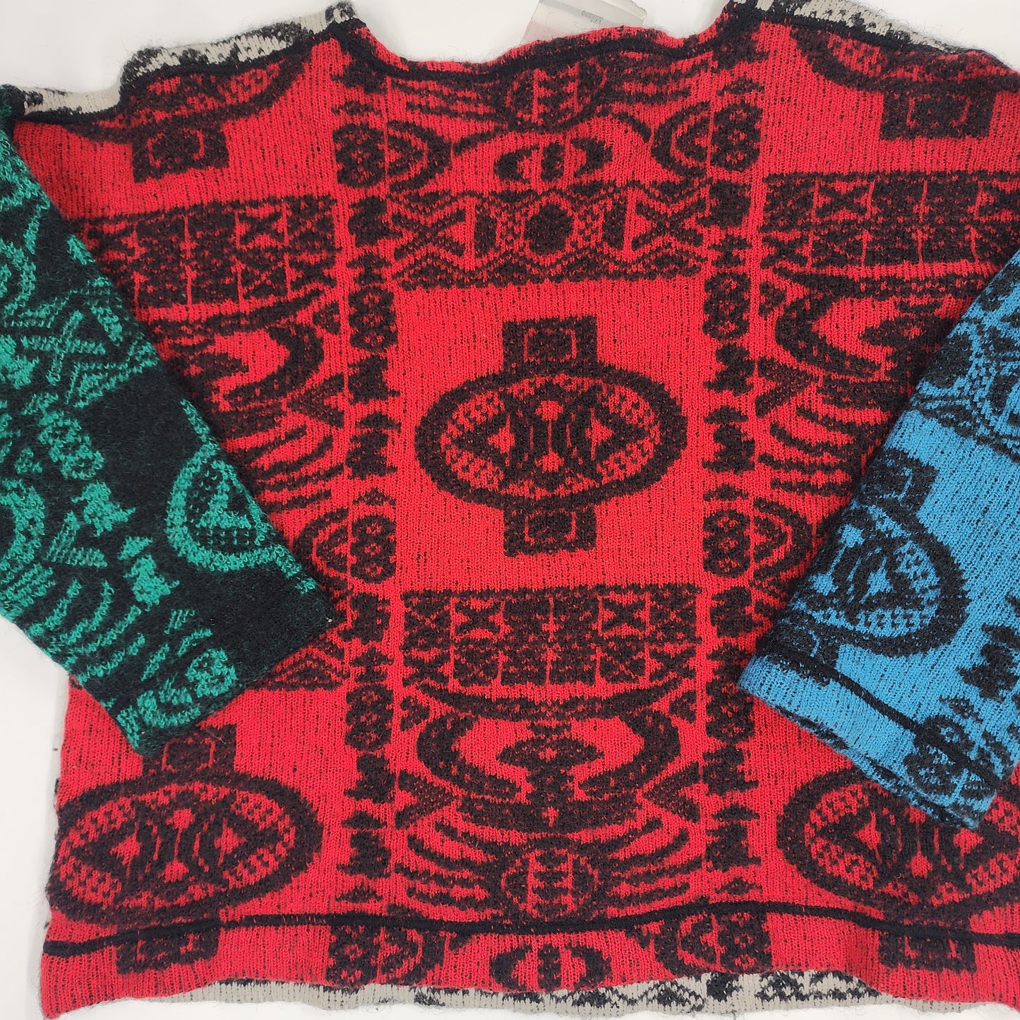 Moschino Multicoloured Wool Sweater - Size 48/ M