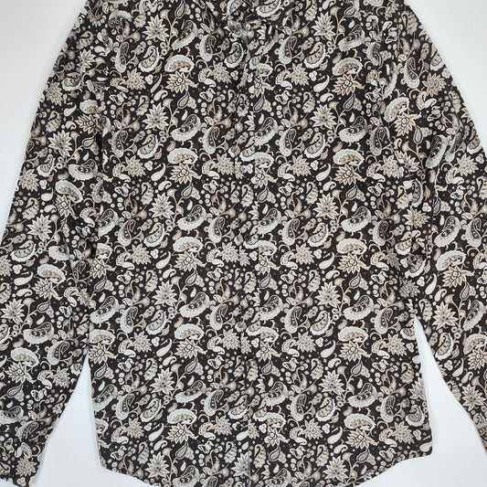 Vintage Dolce & Gabbana Black Brown Shirt - Size 38