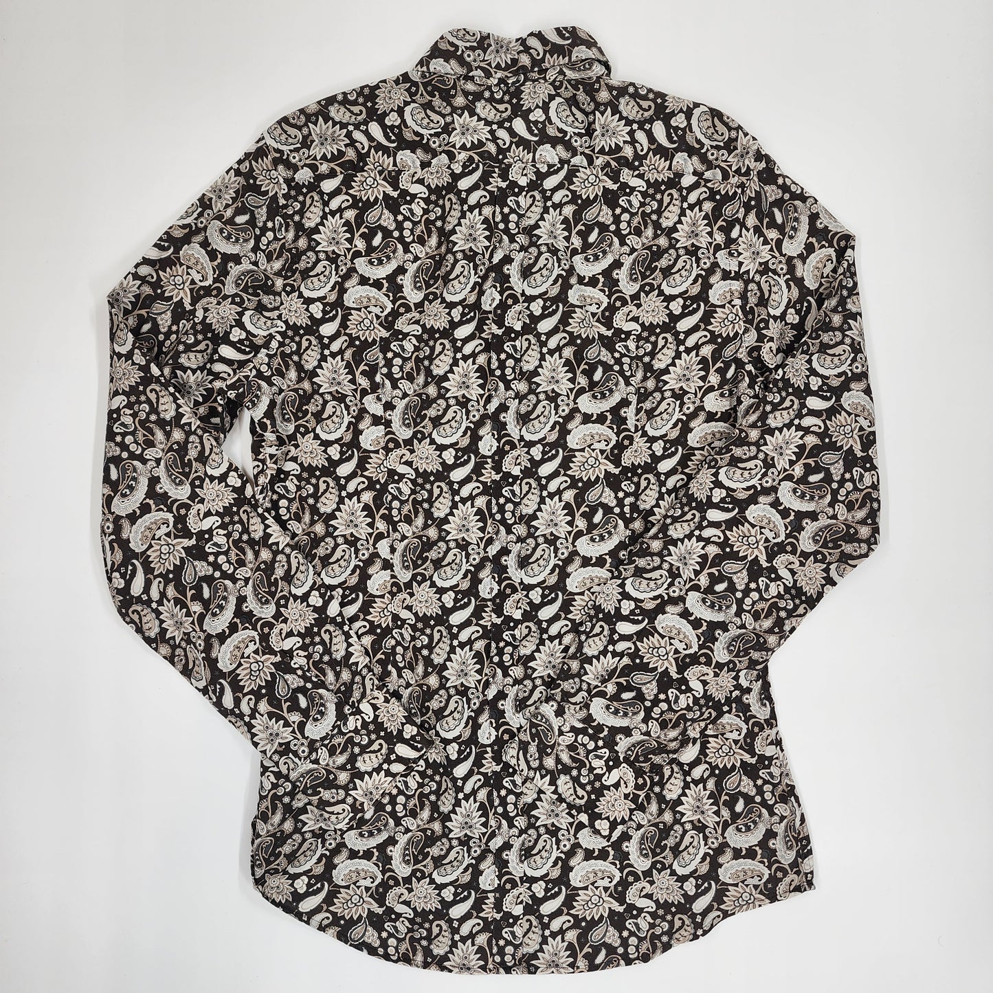 Vintage Dolce & Gabbana Black Brown Shirt - Size 38