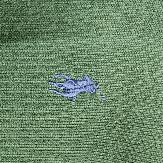 Ralph Lauren Polo Sweater Green Pony Shawl Pullover Sweatshirt - Size XXL