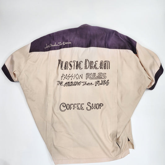 MIHARA YASUHIRO  Embroidered bowling shirt - Size 44