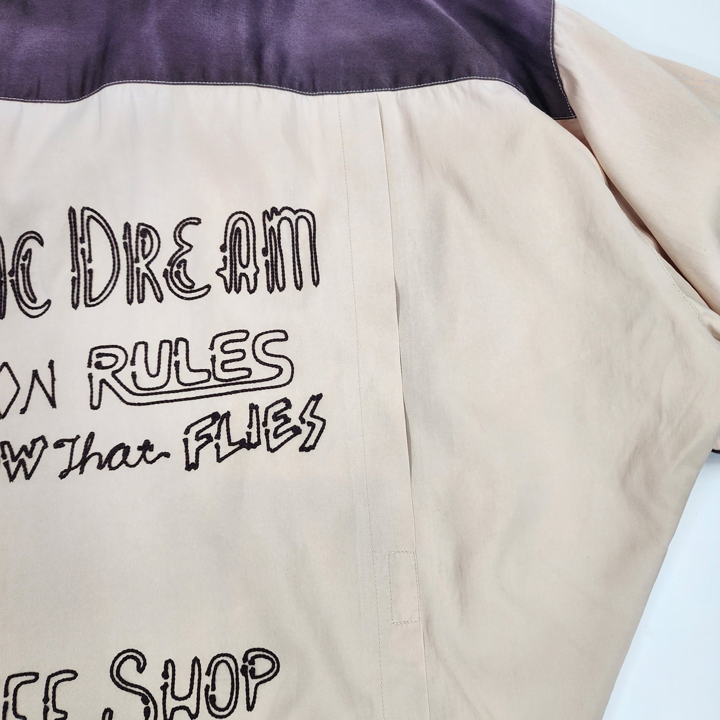 MIHARA YASUHIRO  Embroidered bowling shirt - Size 44