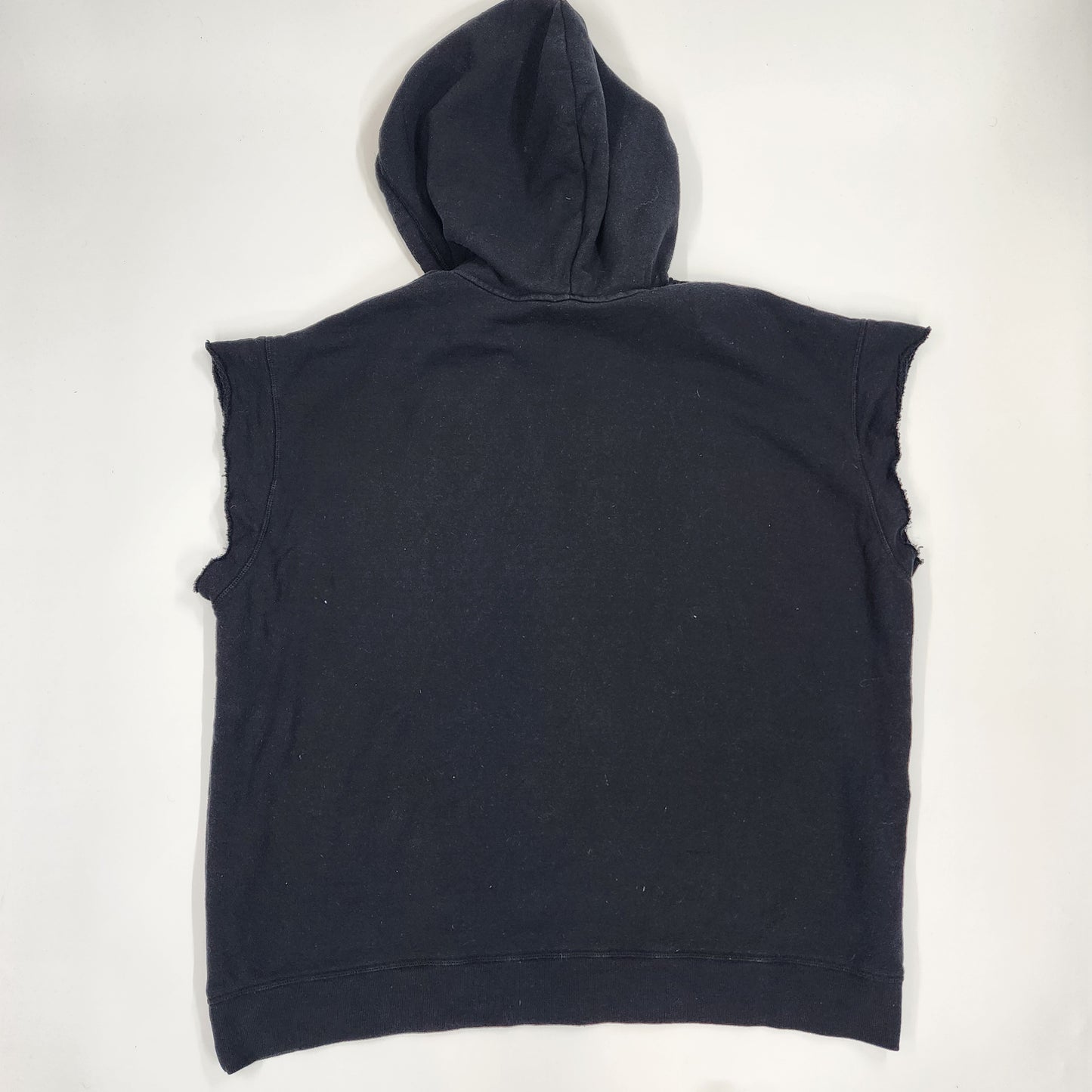 DSQUARED2 Sleeveless Black Hoodie - Size XXL