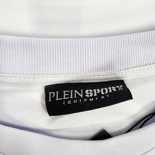 Plein Sport tiger-head logo-print Sweatshirt - Size L