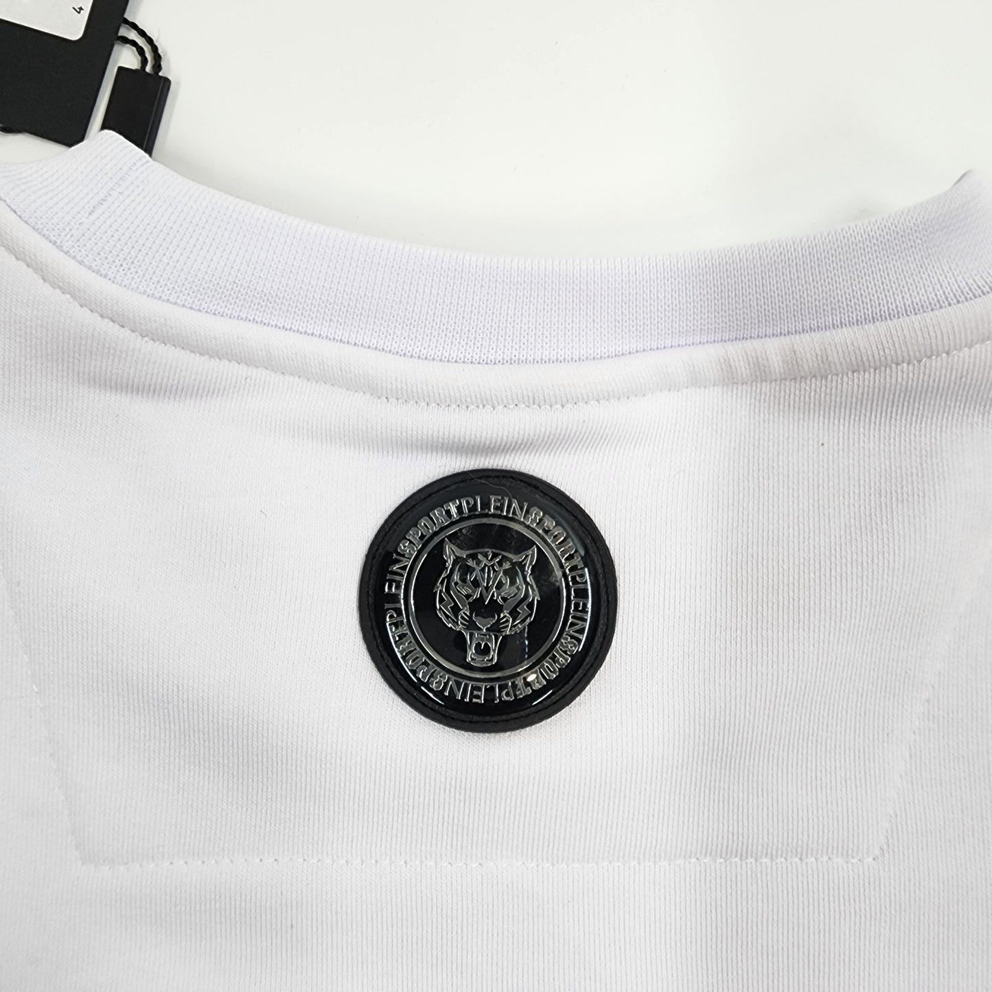 Plein Sport tiger-head logo-print Sweatshirt - Size L