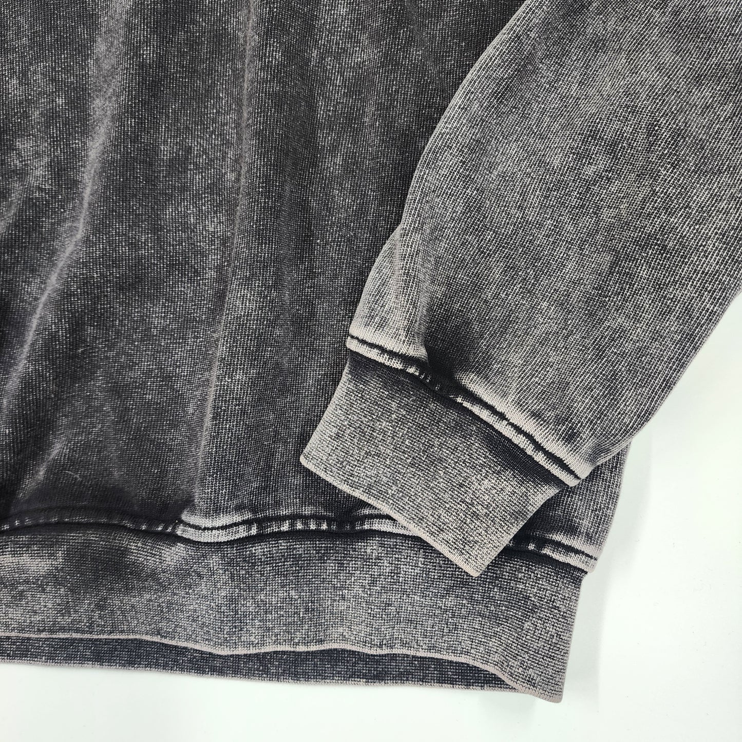 Alexander Wang Black Acid Wash Sweatshirt - Size M