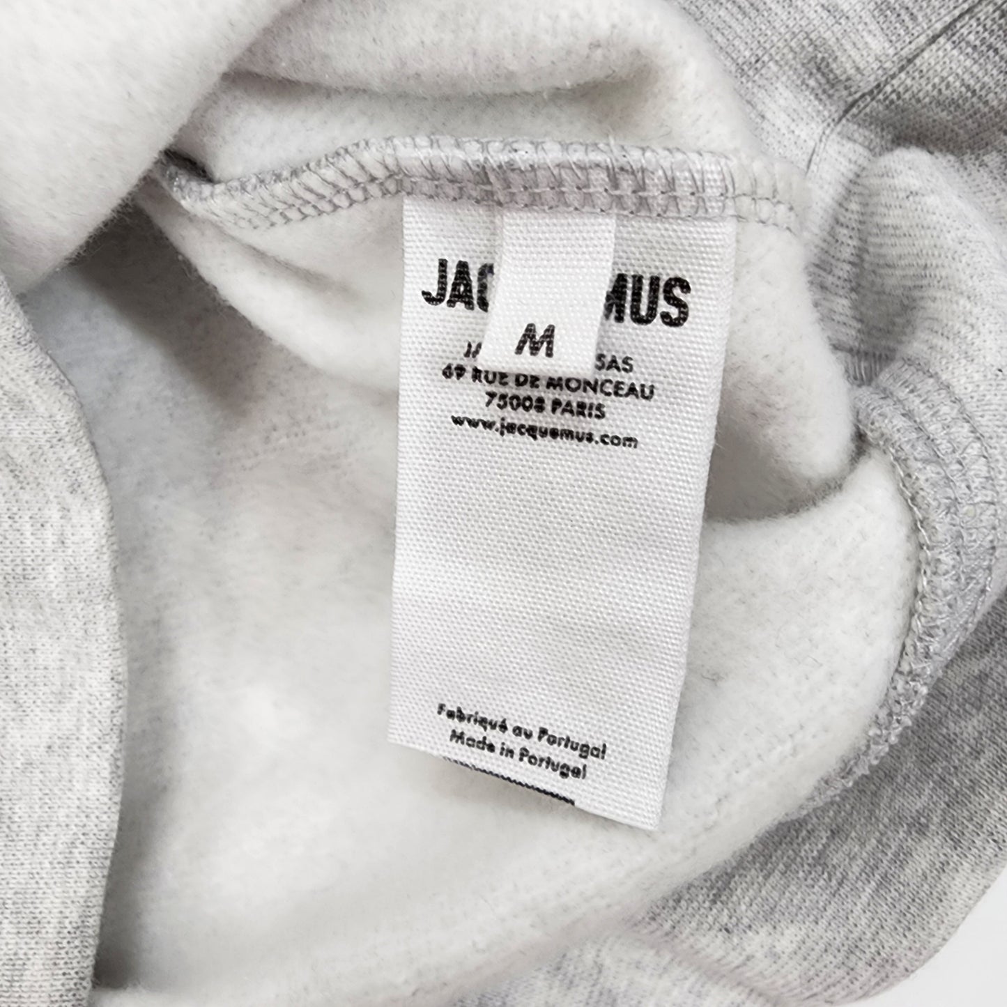 Jacquemus Grey Unisex Sweatshirt - Size M