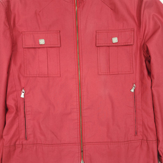 Versace Jeans Couture Pink Overshirt Jacket - Size L