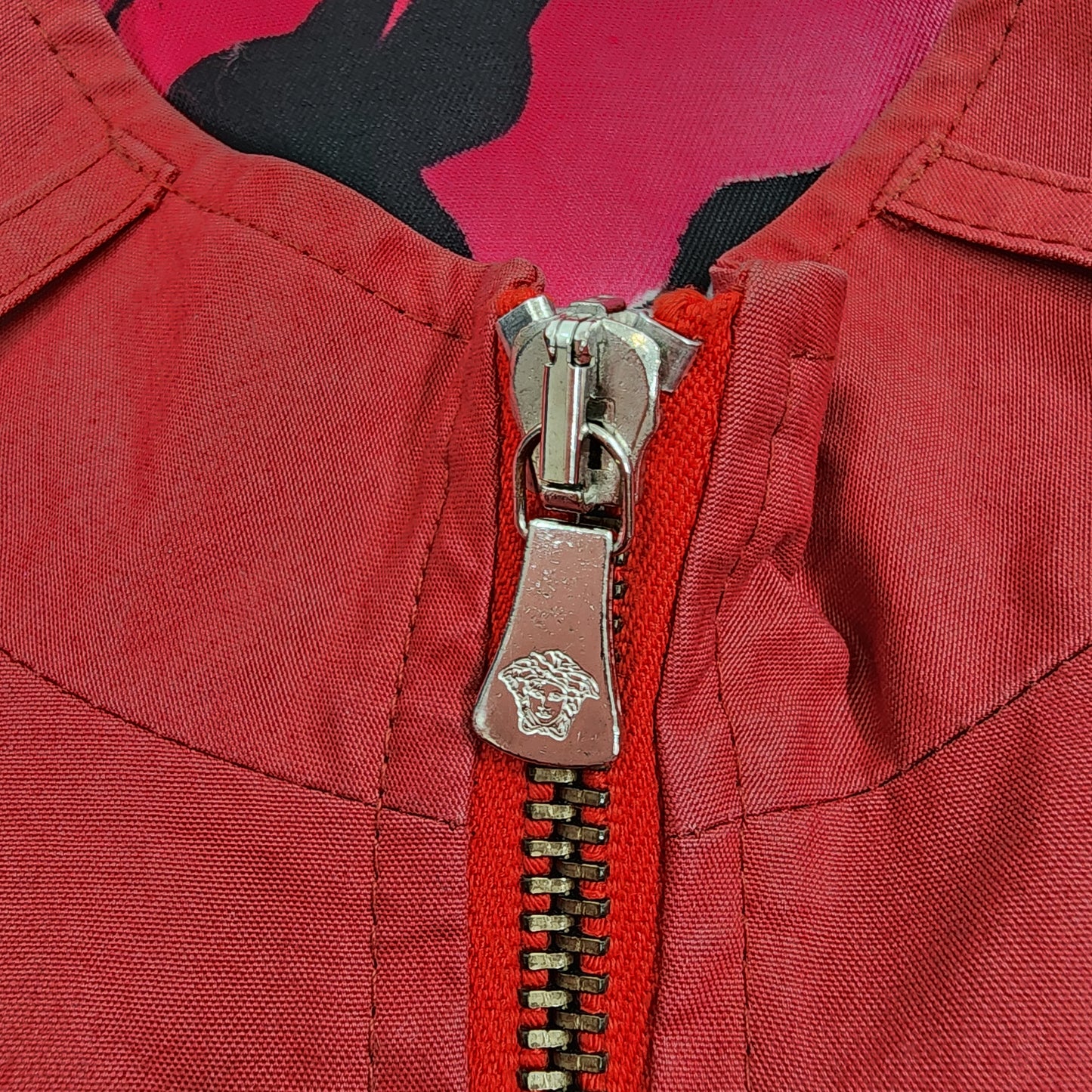 Versace Jeans Couture Pink Overshirt Jacket - Size L