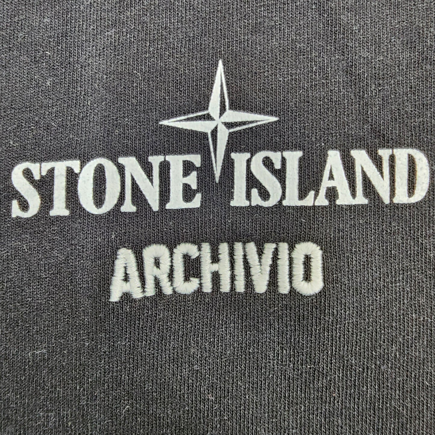 Stone Island Blue Archivio Print T- Shirt - Size XXL