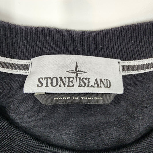 Stone Island Blue Archivio Print T- Shirt - Size XXL