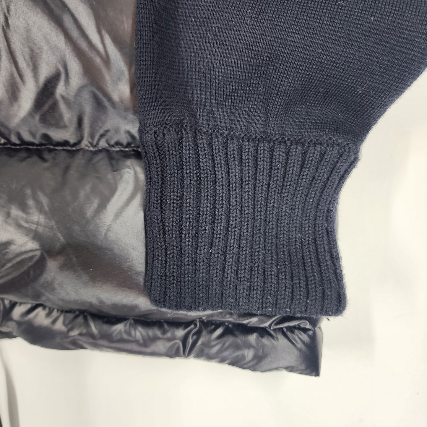 Moncler Navy Unisex Padded Cardigan/Jacket - Size L