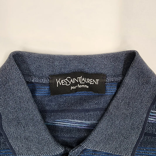 Vintage Yves Saint Laurent YSL Polo T- Shirt - Size L