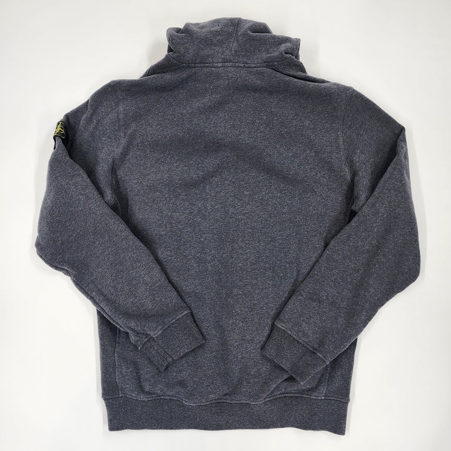 Stone Island Compass Grey Unisex Hoodie - Size L