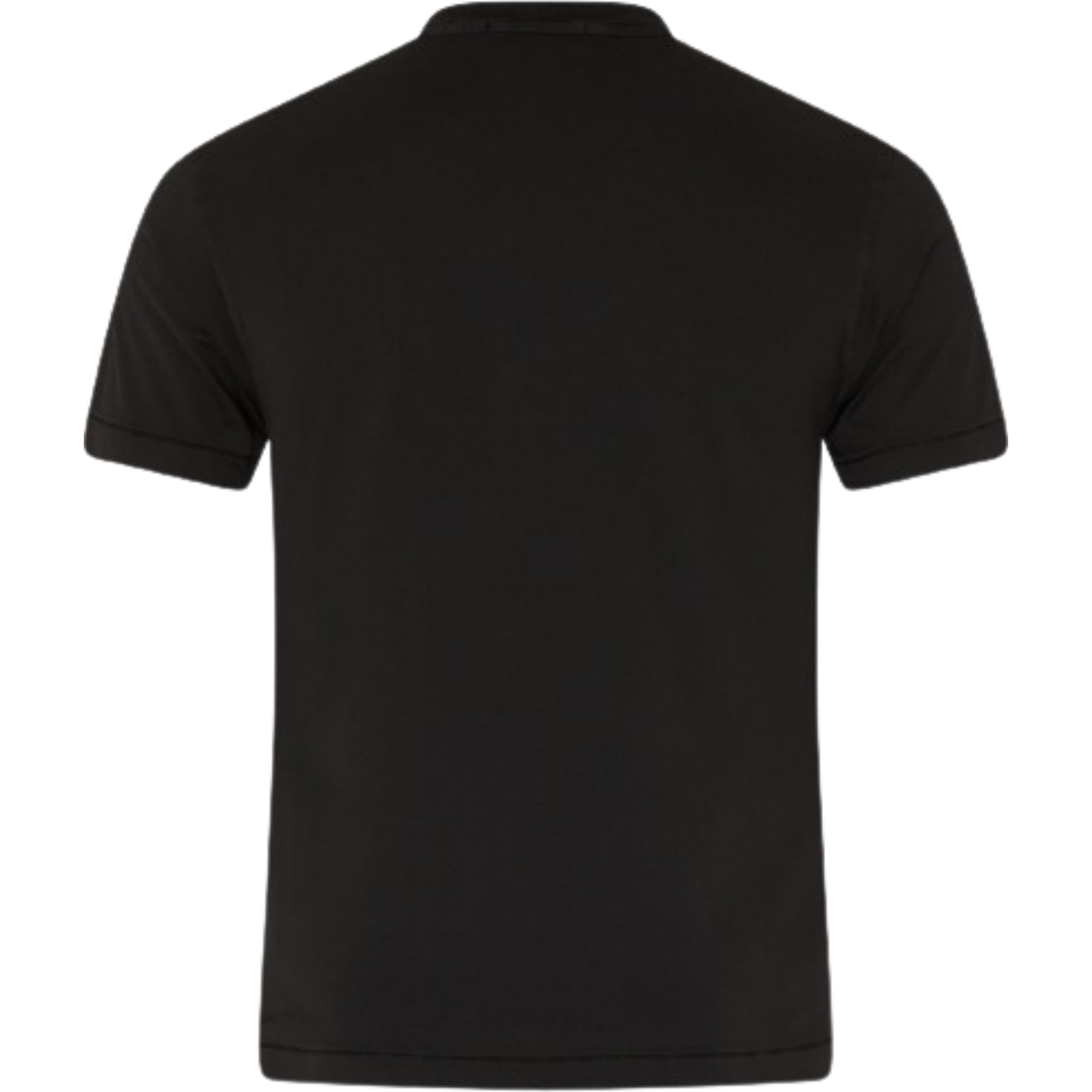 Stone Island Logo Patch Unisex Black T-Shirt