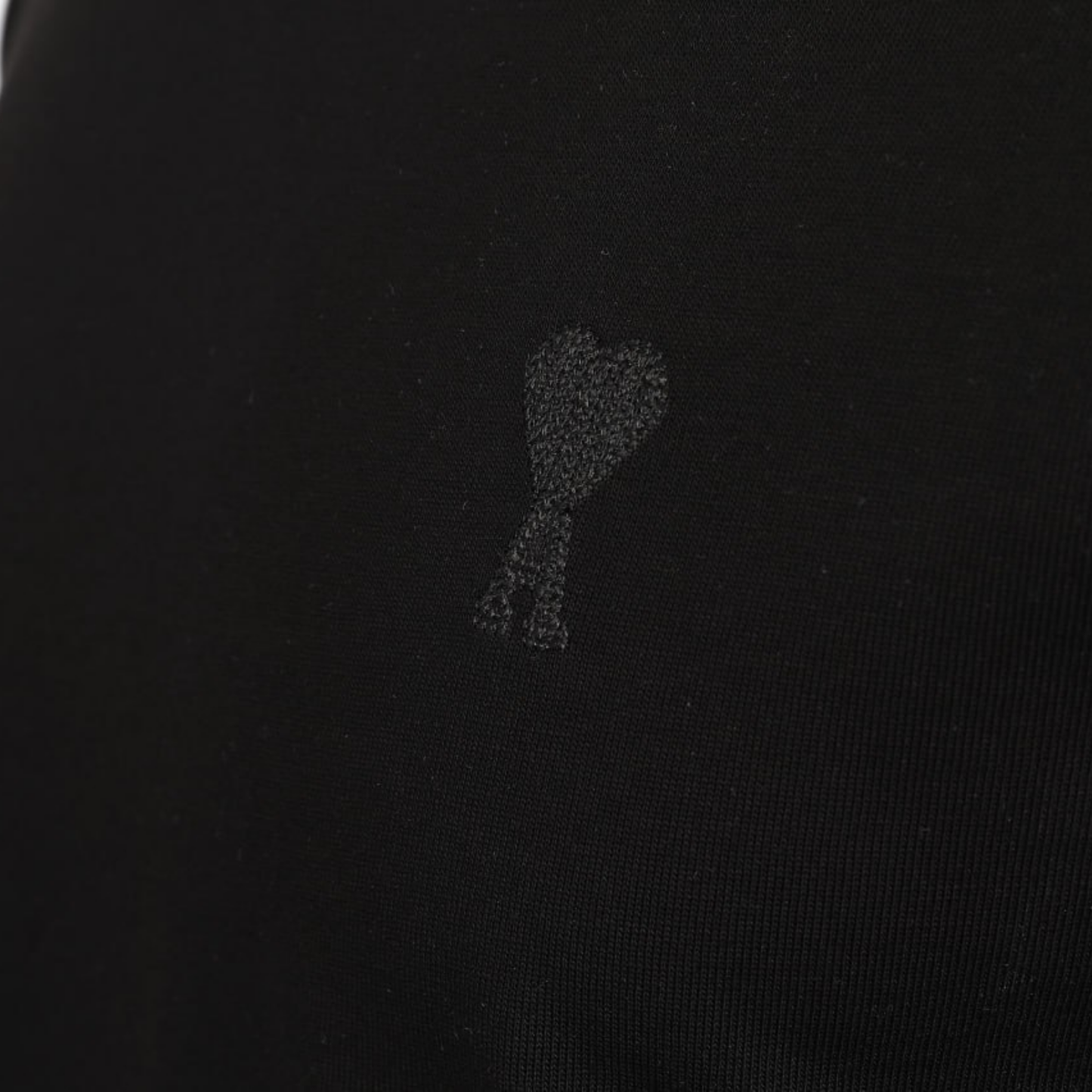 AMI Paris Black Unisex T-Shirt