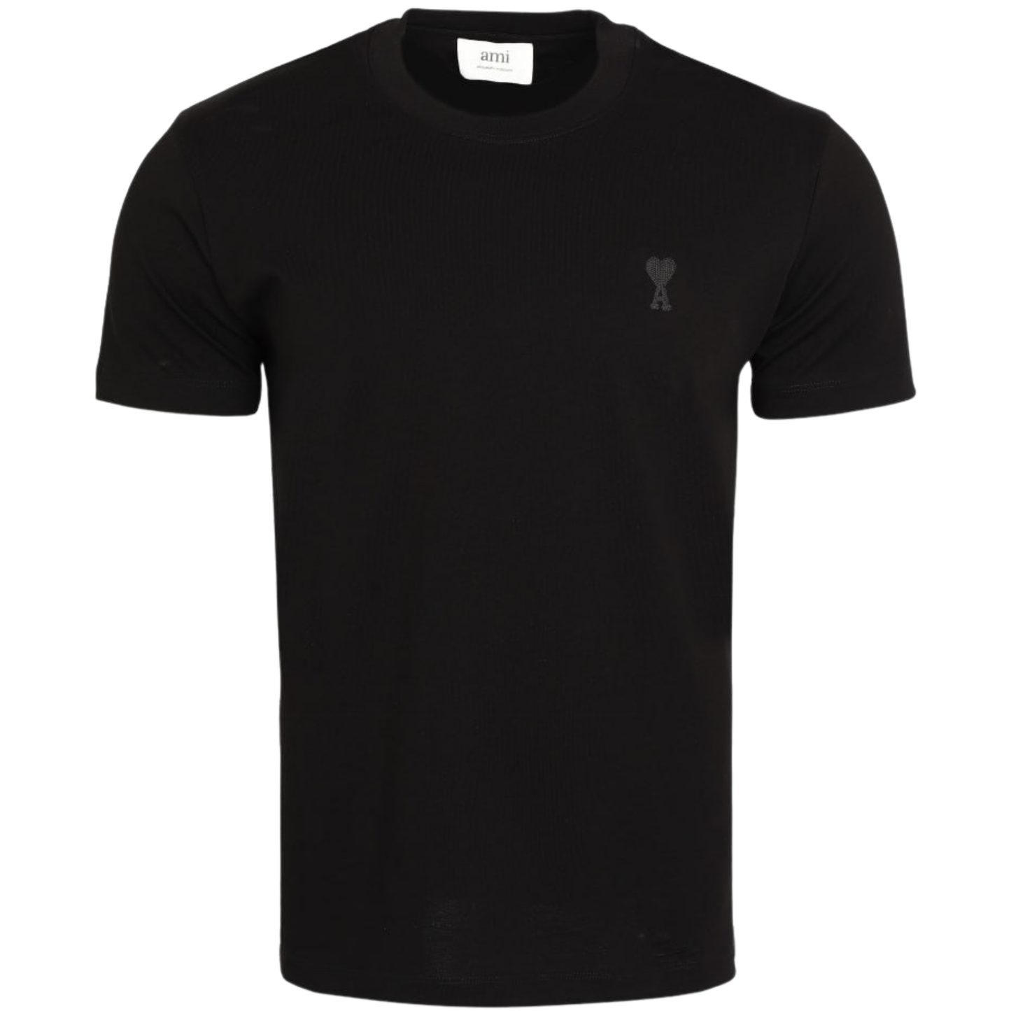 AMI Paris Black Unisex T-Shirt