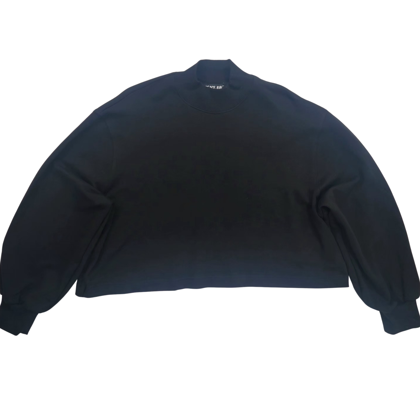 Versace Jeans Couture Black Cropped Women's Sweatshirt - L