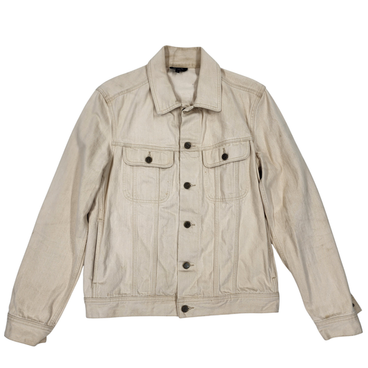 A.P.C Denim Beige Jacket - Size L