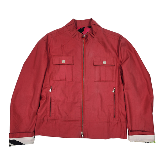 Versace Jeans Couture Pink Overshirt Jacket - Size L