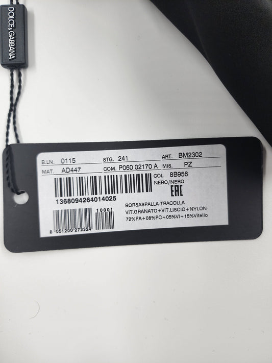 Dolce & Gabbana logo-plaque zip-fastening messenger bag - One Size