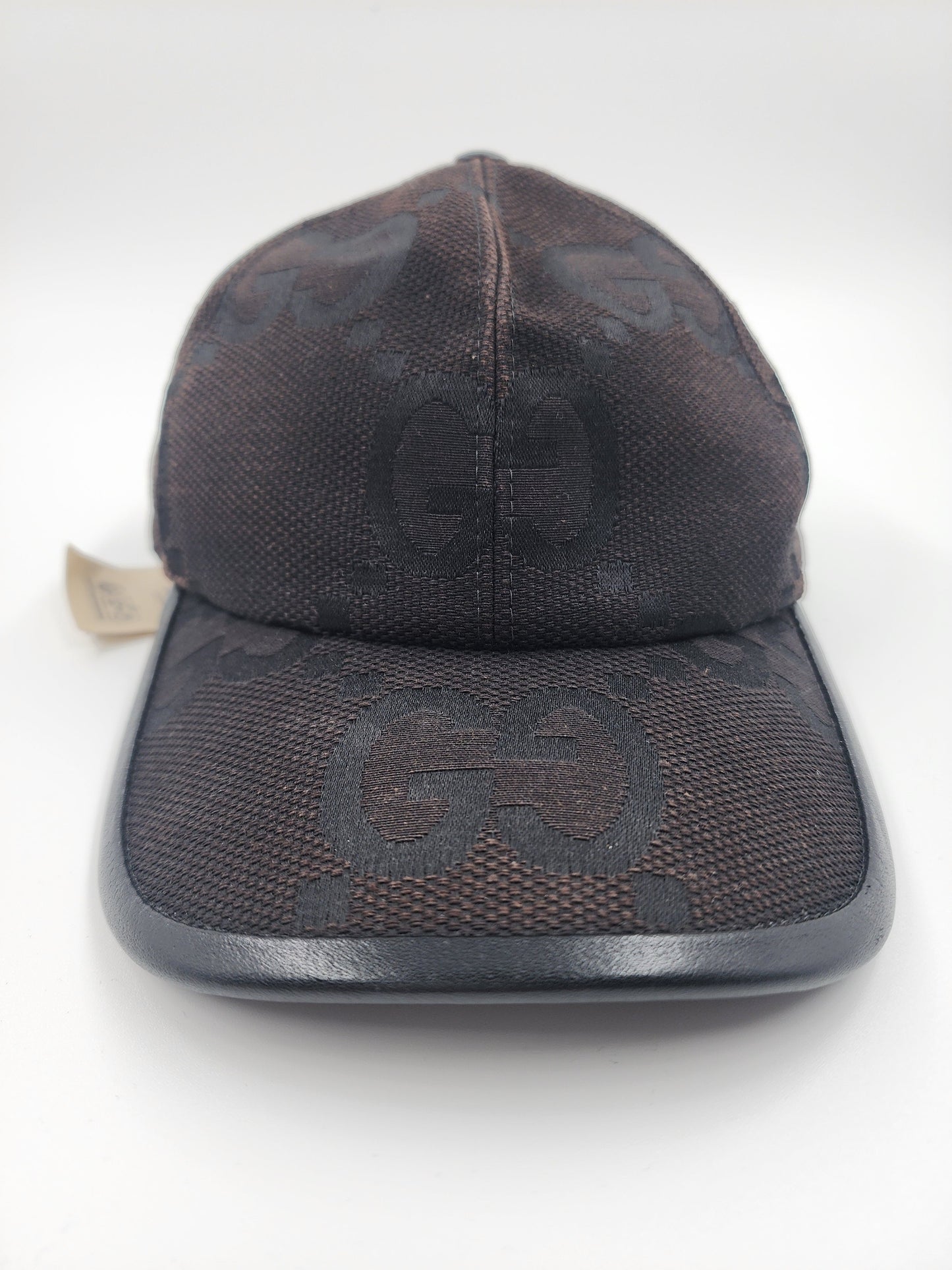 Gucci GG Logo Black Cap - Size M 58 cm
