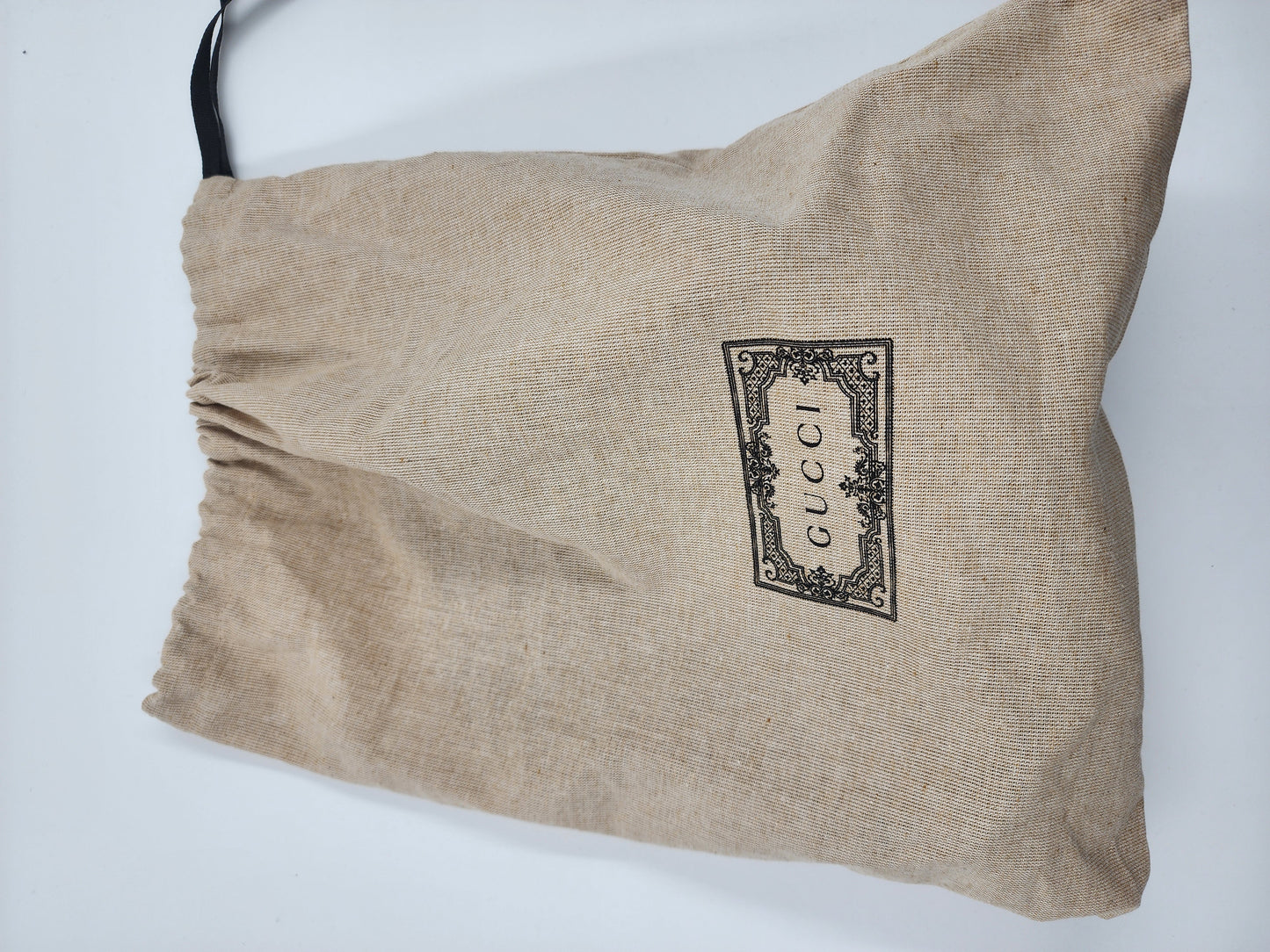 Gucci GG Logo Black Cap - Size M 58 cm