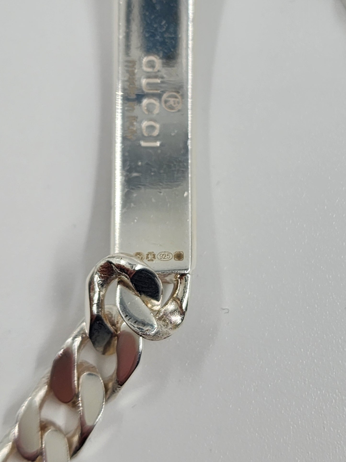 GUCCI Ghost Silver Bracelet - One Size